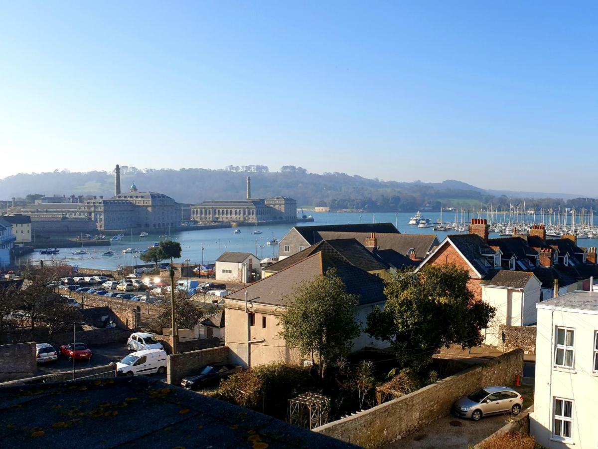 Pure B - Exceptional Views Of Tamar & Royal William Yard With Free Parking & Wifi Apartment Плимът Екстериор снимка